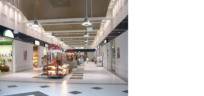 Einkaufszentrum Shopping CenterGrafenwöhr - ics design team